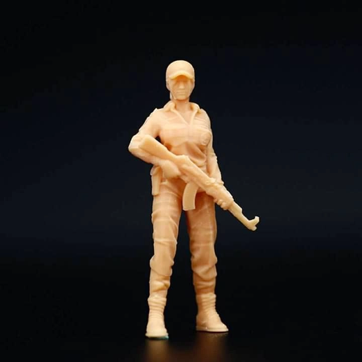Model Miniature Figure - 9 pieces 1:64 TOMY