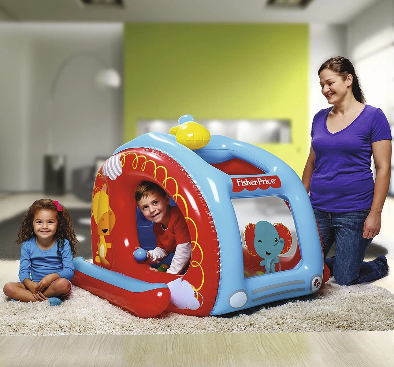 Helicopter Ball Pit - 2+ Multi Colour