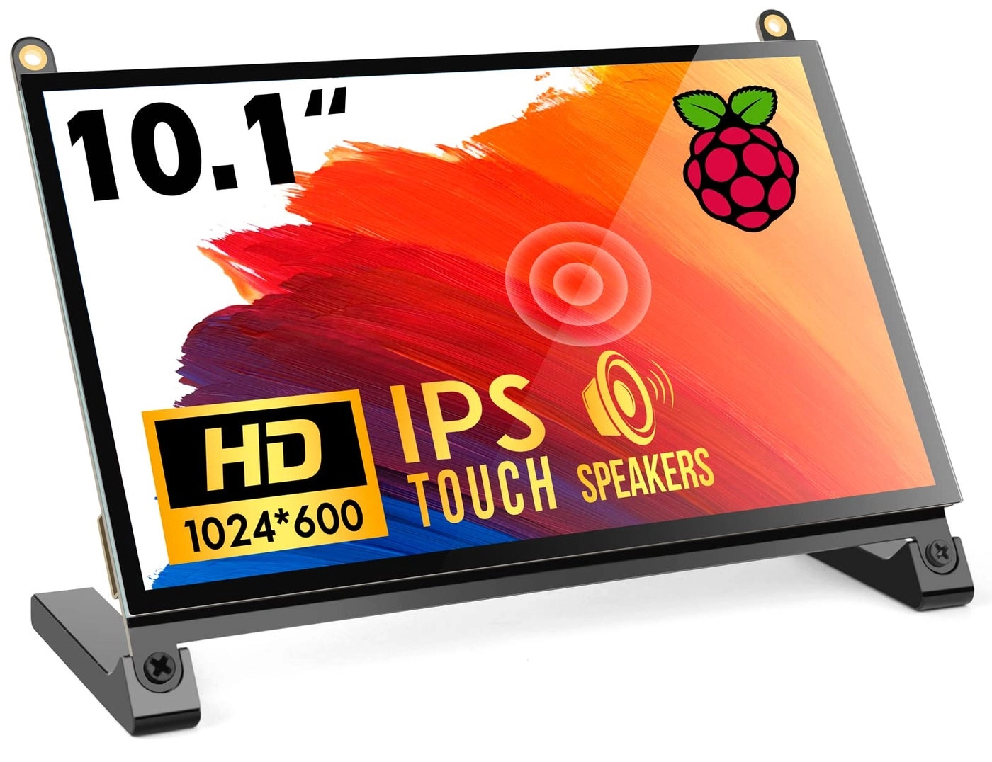 Raspberry Pi Screen - [ROADOM Model Number] 10.1 Inch 1024 x 600 pixels