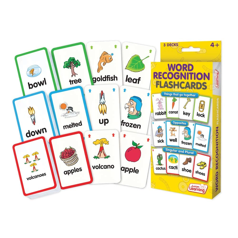 MZA STORES JL201 Word Recognition Flashcards