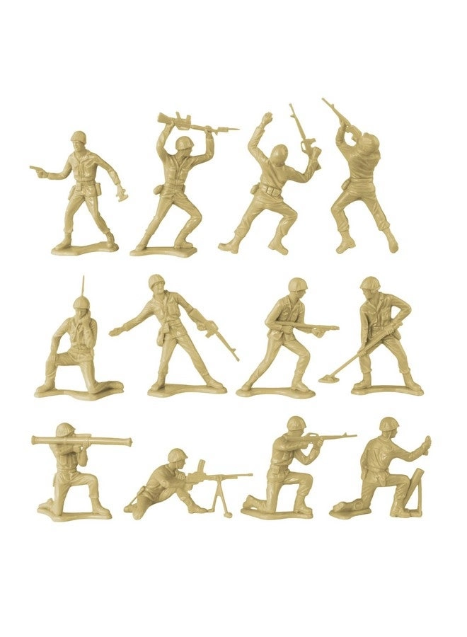 Plastic Army Men - Soldier Figures 72 pcs