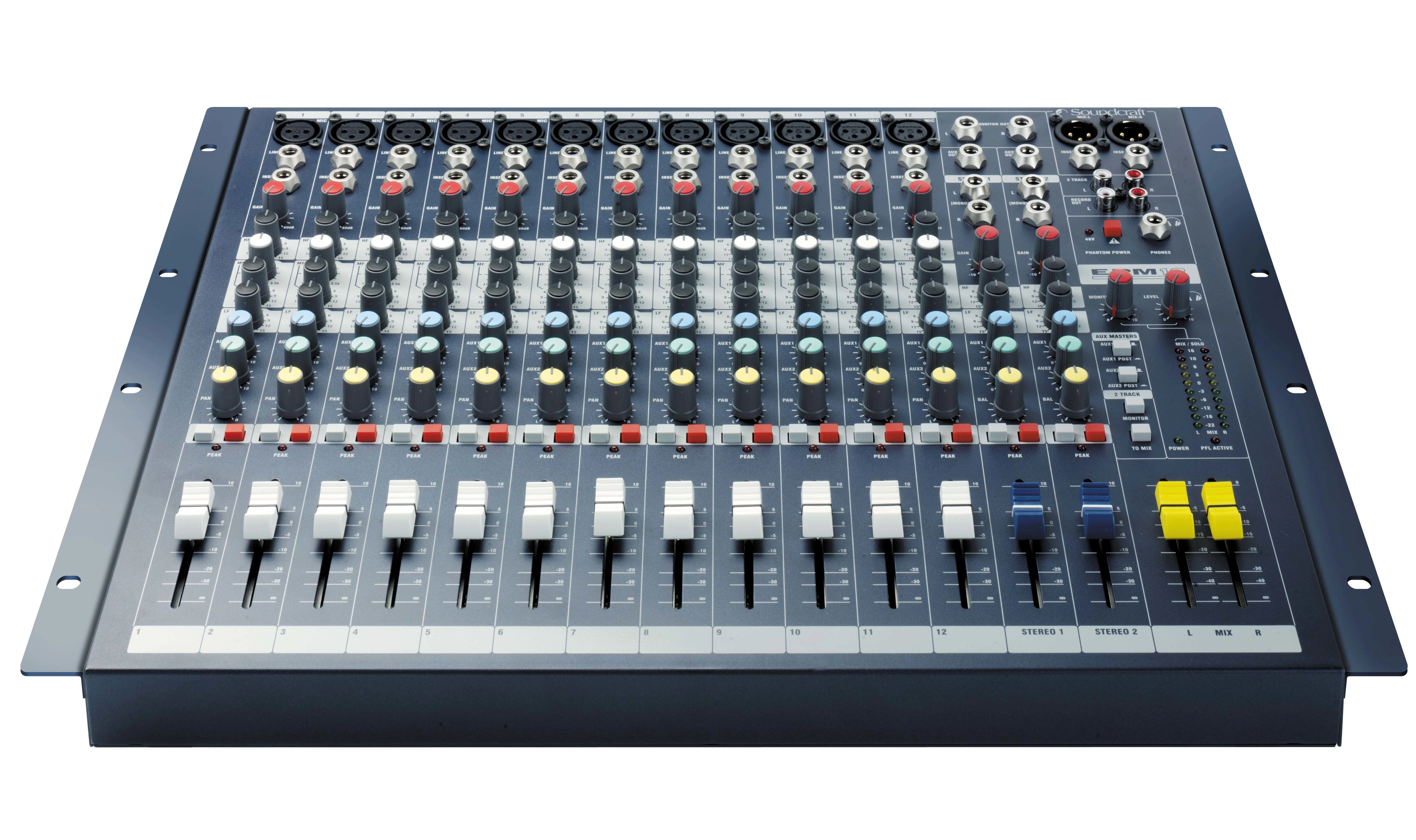 EPM12 - Audio Mixing Console Blue