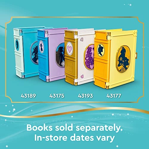 Disney Princess Ariel, Belle, Cinderella and Tiana’s Storybook Adventures (43193)