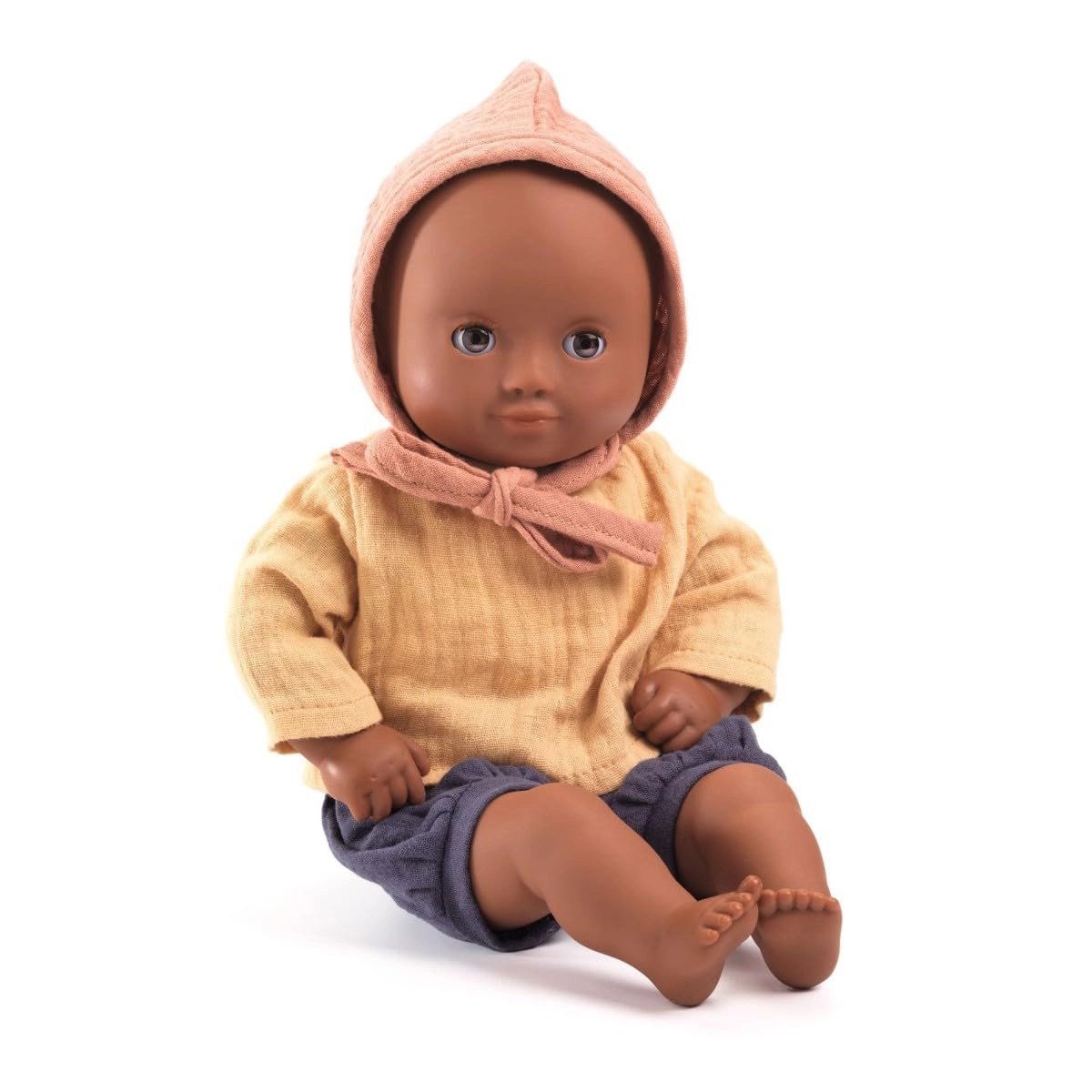 DJECO Baby Mimosa Doll - 32 cm Vinyl Ages 18 months+