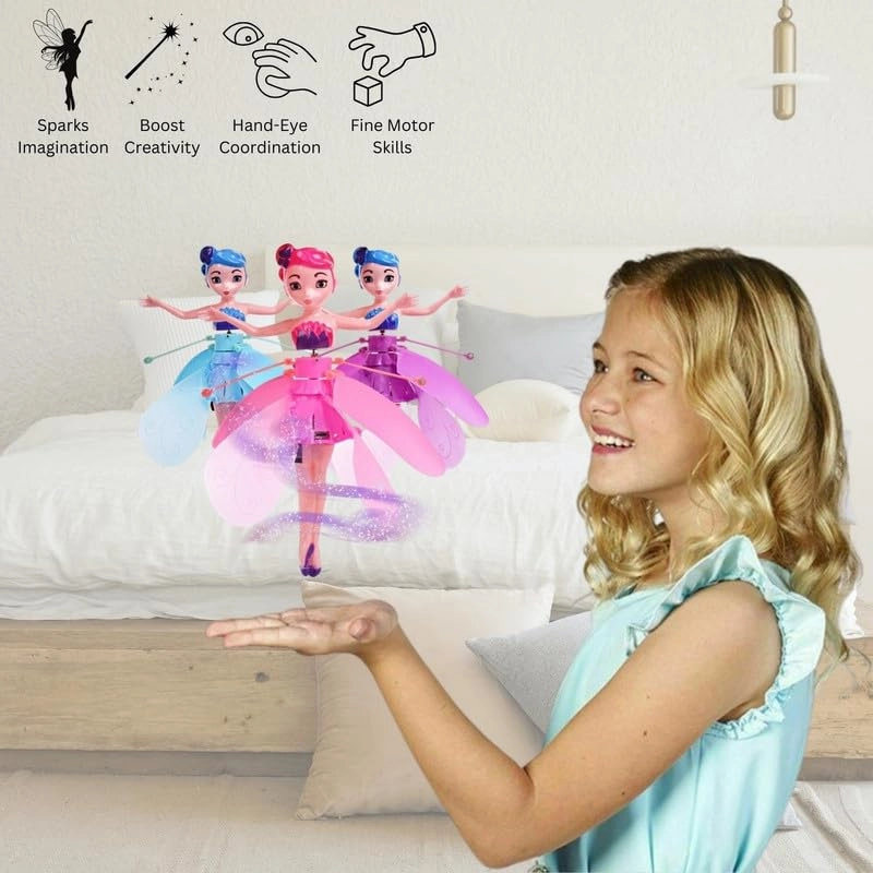 Flying Fairy Doll - Hand Sensor Control USB Powered Ages 12+
