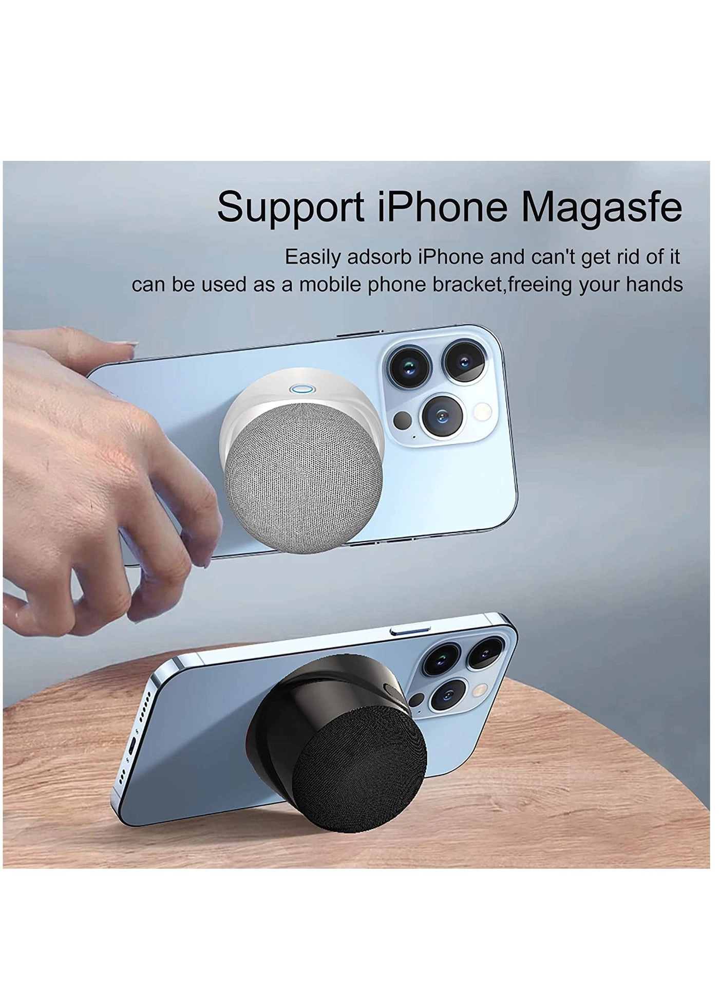 Portable Magnetic Small Bluetooth Speaker - 5W