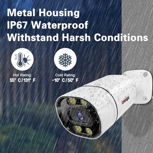 8 Channel POE NVR + 4MP PoE IP Camera