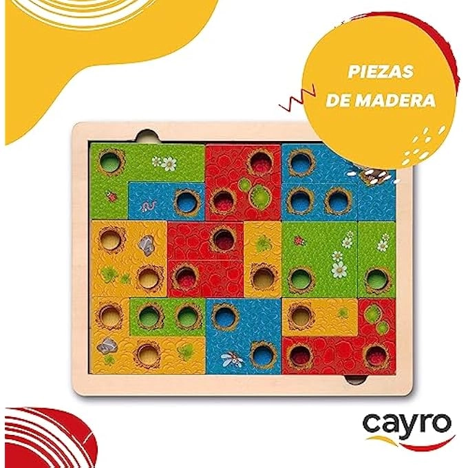 Wooden Labyrinth Game