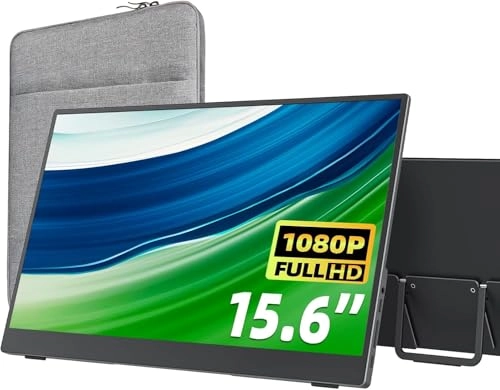 Portable Monitor - 1080P FHD 15.6 Inch