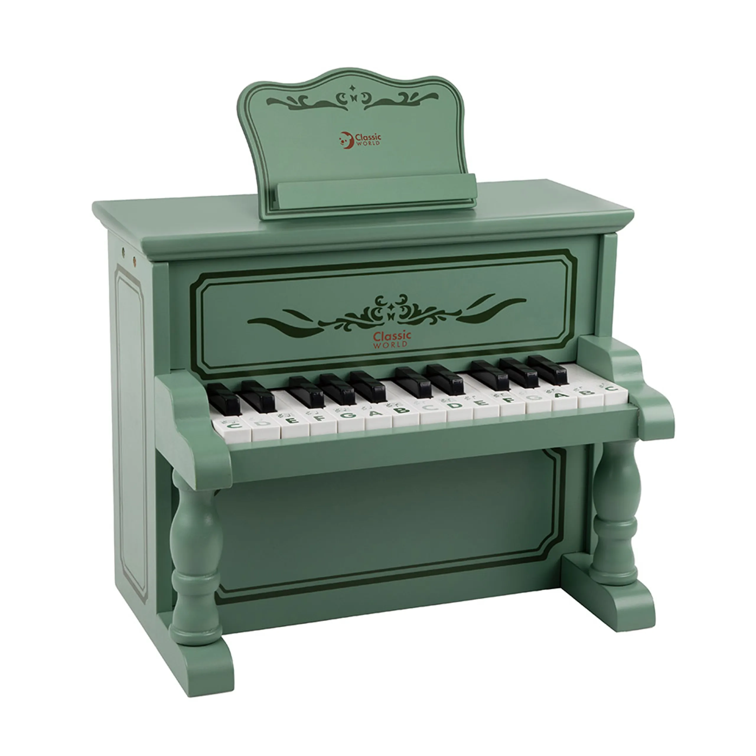Classic World Wooden Vintage Piano - 3 years+