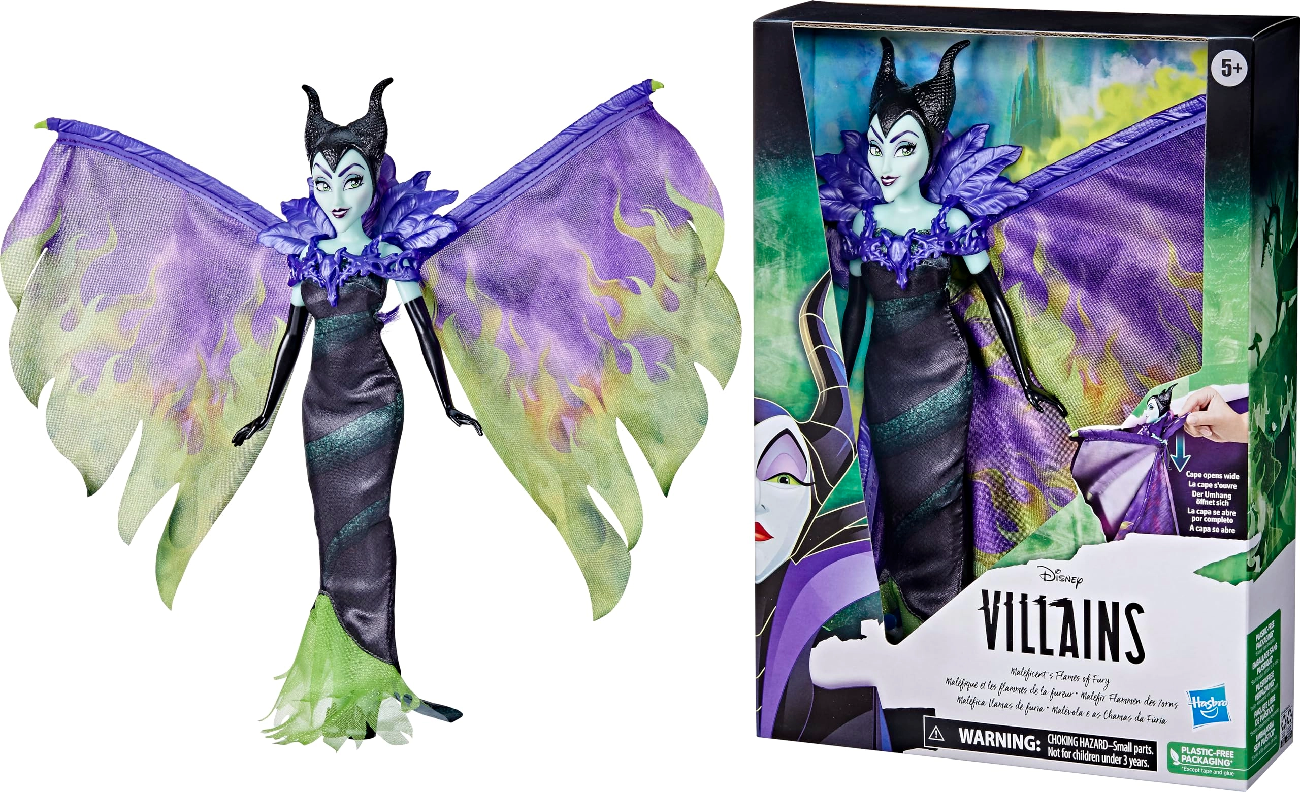 Hasbro Maleficent Fashion Doll - 28-cm Flames of Fury Ages 5+