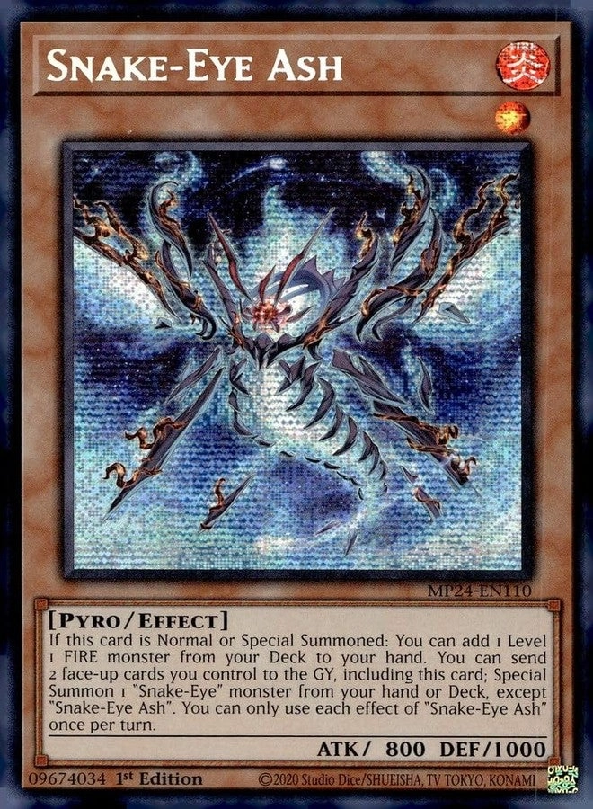 Yu-Gi-Oh! Snake-Eye Ash - MP24-EN110