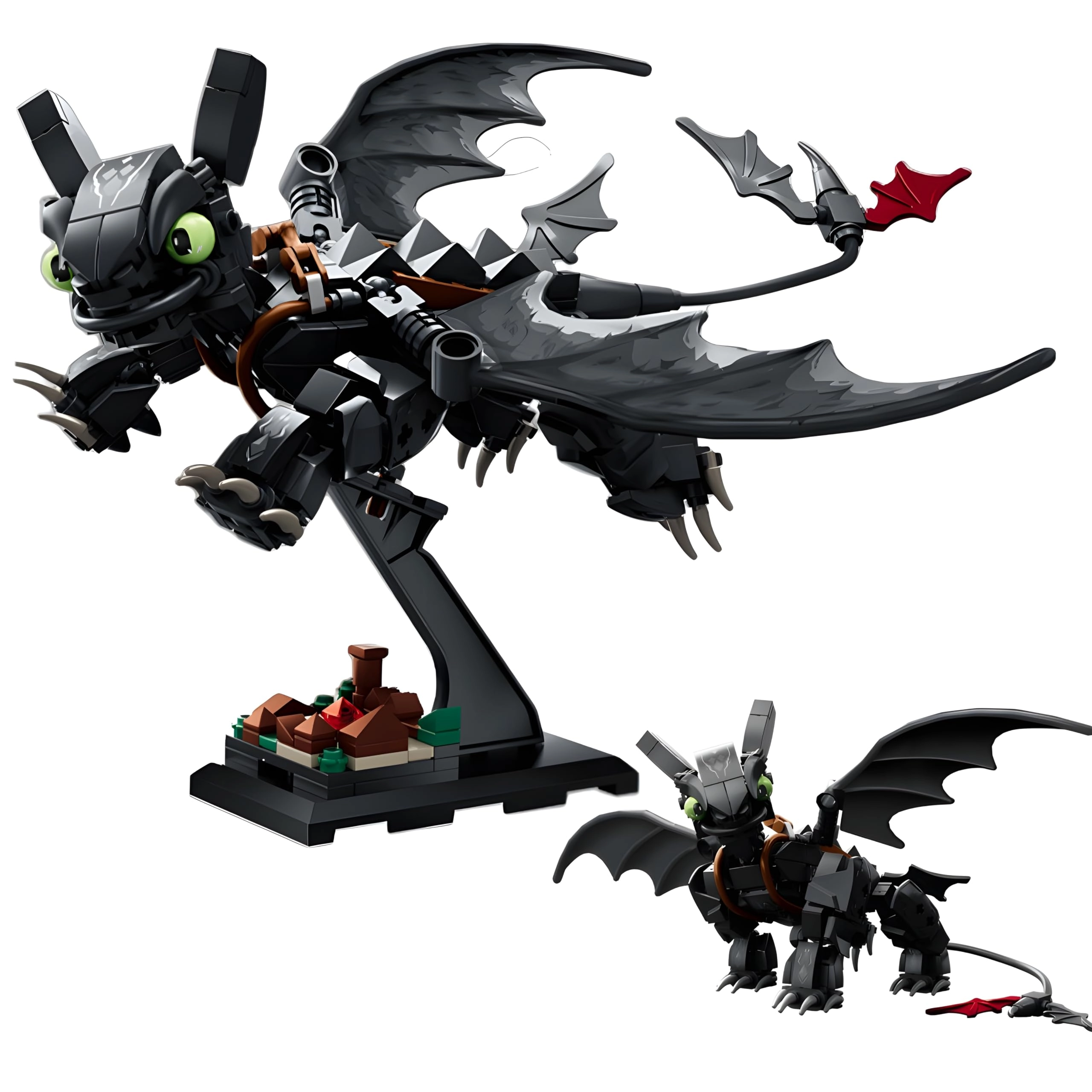 Unativer Toothless Dragon - 408 pcs