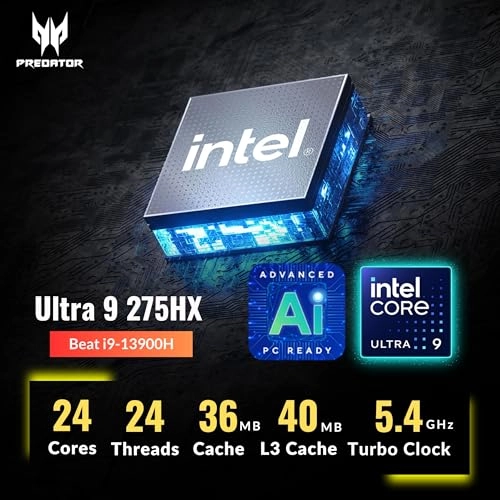 Predator Helios NEO 16 AI - 16'' 2TB 64GB Core Ultra 9-275HX