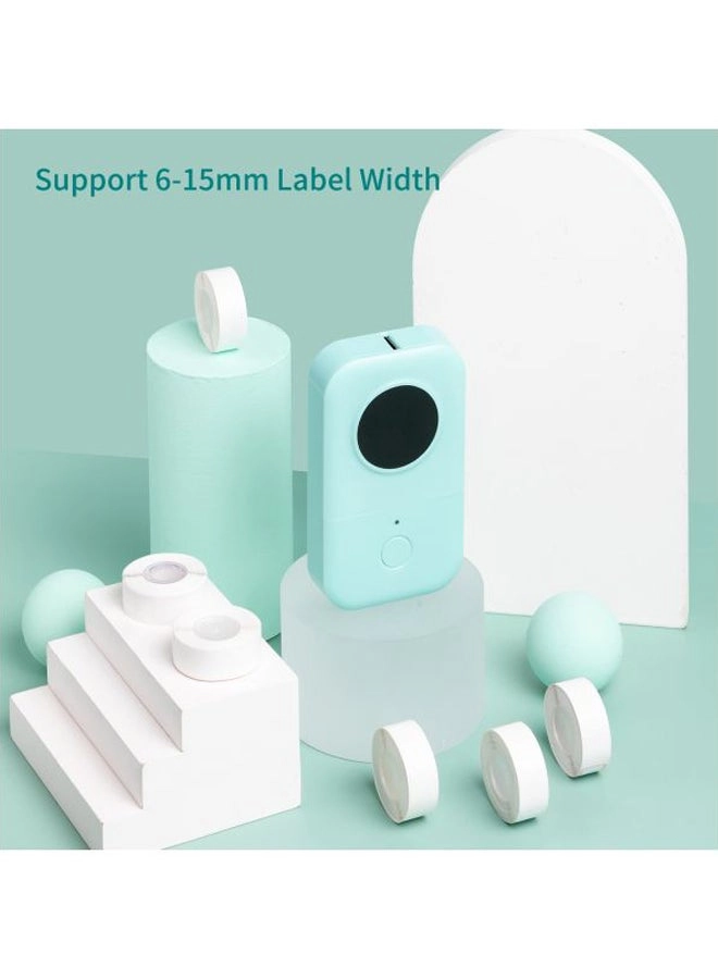 Portable Wireless Label Thermal Printer - thermal transfer 6/12/14/15mm