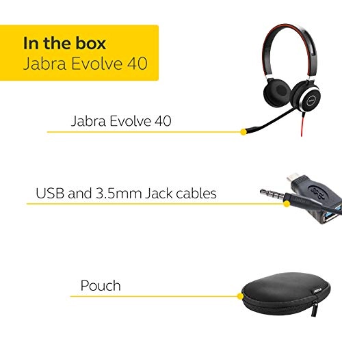 Evolve 40 Wired Headset