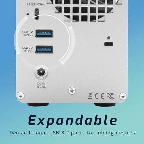 Mercury Elite Pro Dual - USB 3.2 Gen 2 Thunderbolt 3 2.5-inch