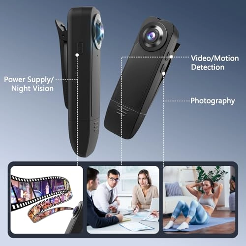Mini Body Camera - 1080P 64GB