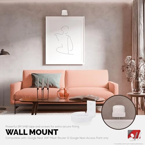 GNSTWFI2200-W01 - 1 Compatible with Google Nest WiFi Router & Google Nest WiFi Point