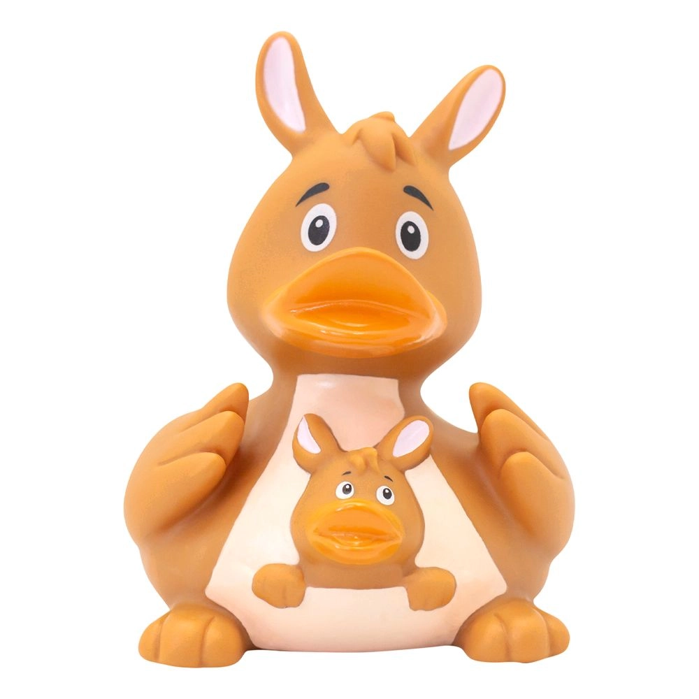 LILALU Kangaroo Rubber Duck - 8.5 x 7.5cm 3+ Years