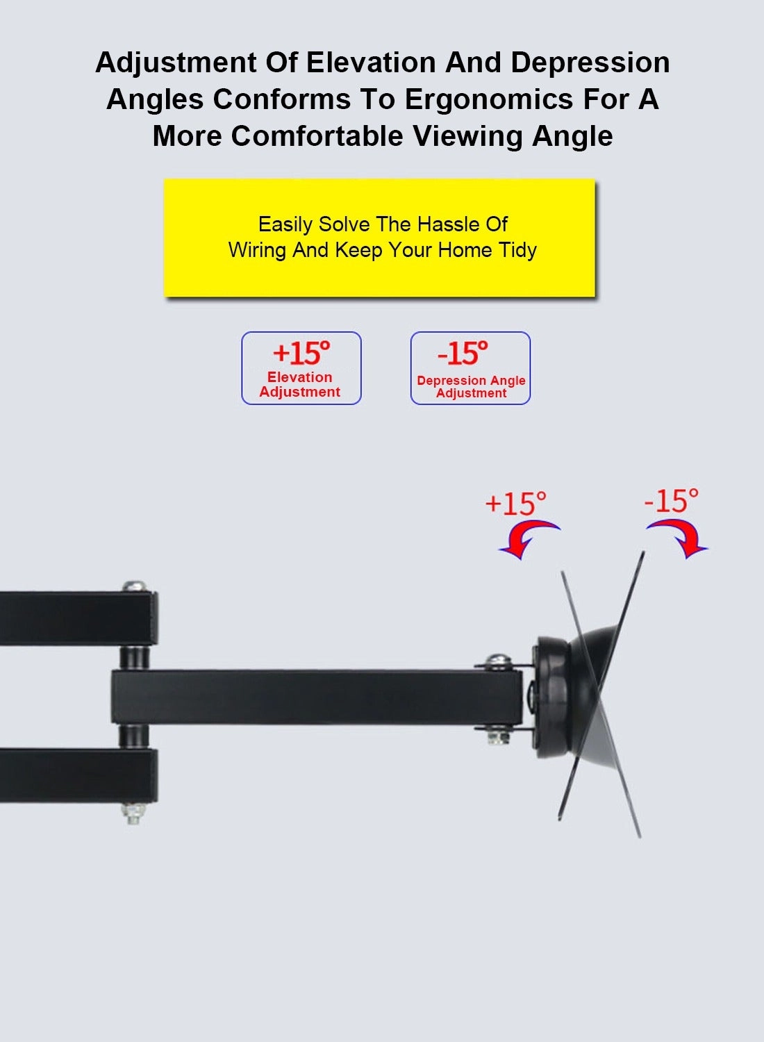 S28 - Dual Arm 27 in 75mm*75mm-100mm*100mm