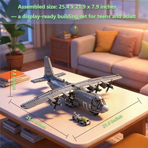 AC-130 Gunship - 1713pcs
