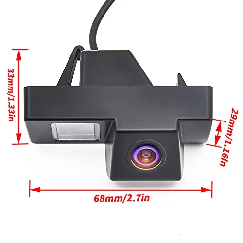 Rear View Reverse Backup Tracks Camera - 728 x 512