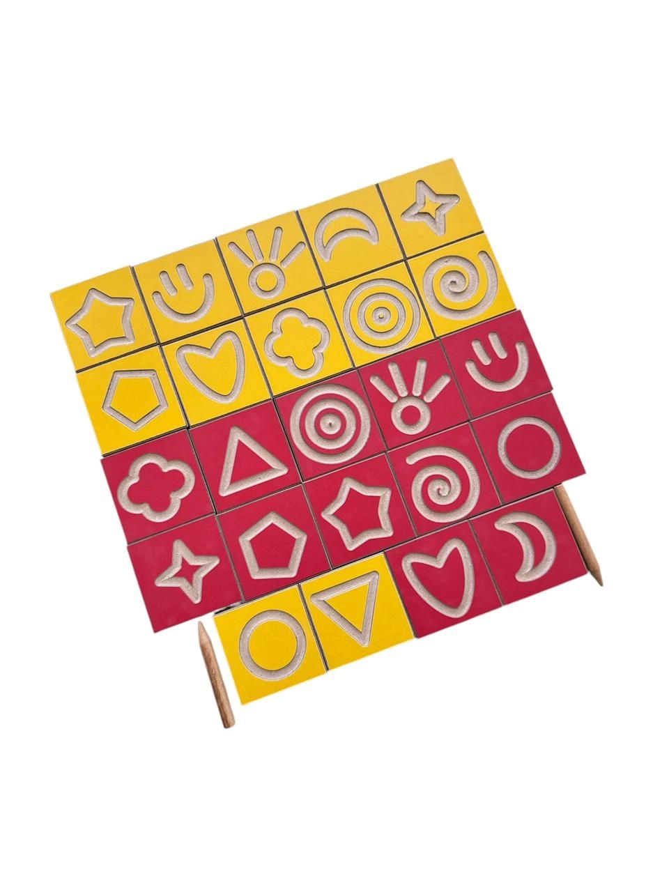 Pre Writing Shapes Set - 3 years and above 24 Pcs