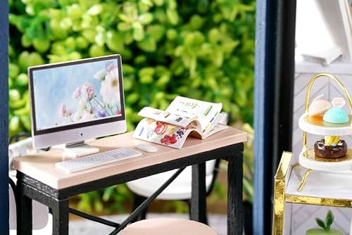 DIY Miniature Dollhouse Kit - Book Cafe 1:24 Scale