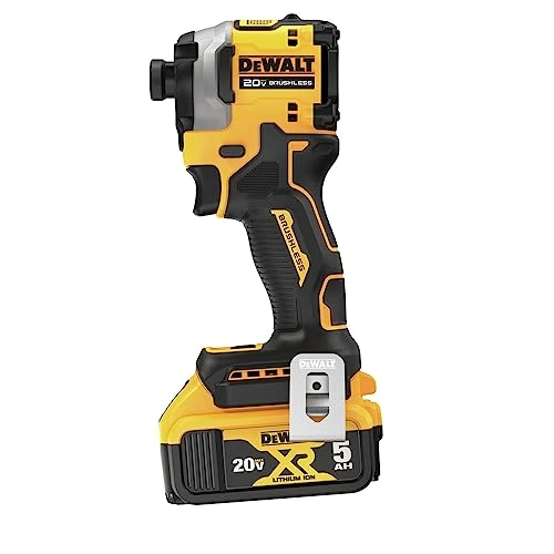 Atomic 20V MAX 1/4 in. Brushless Cordless 3-Speed Impact Driver - 5 Amp Hours