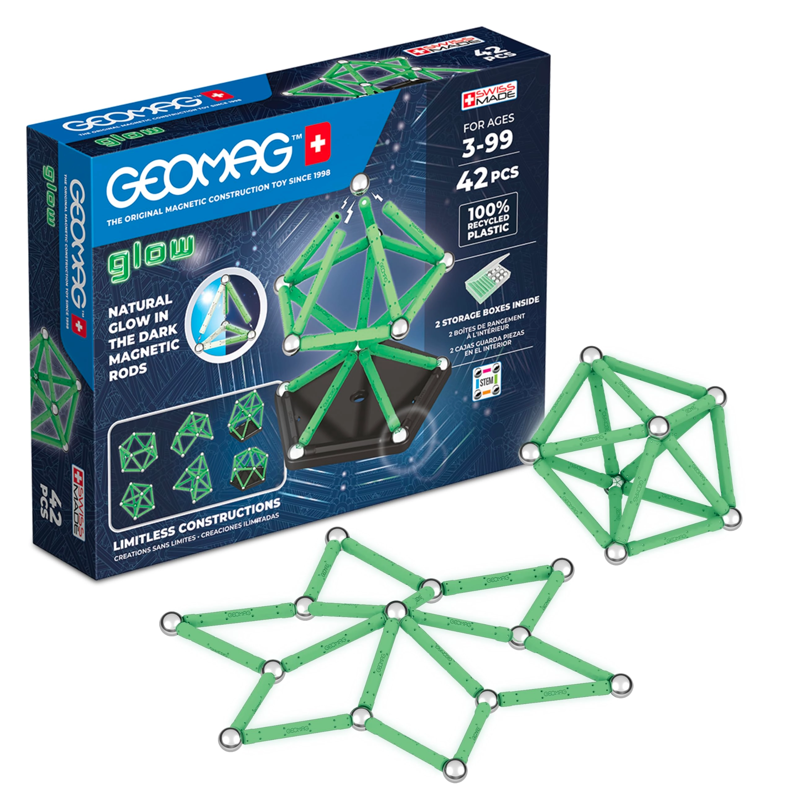 Geomag 329 - 42 pieces Creative Thinking, Logical Thinking