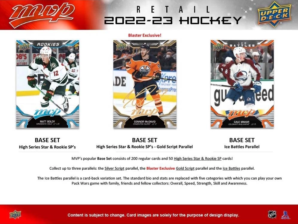 NHL 2022-23 MVP Blaster Box - 15pcs