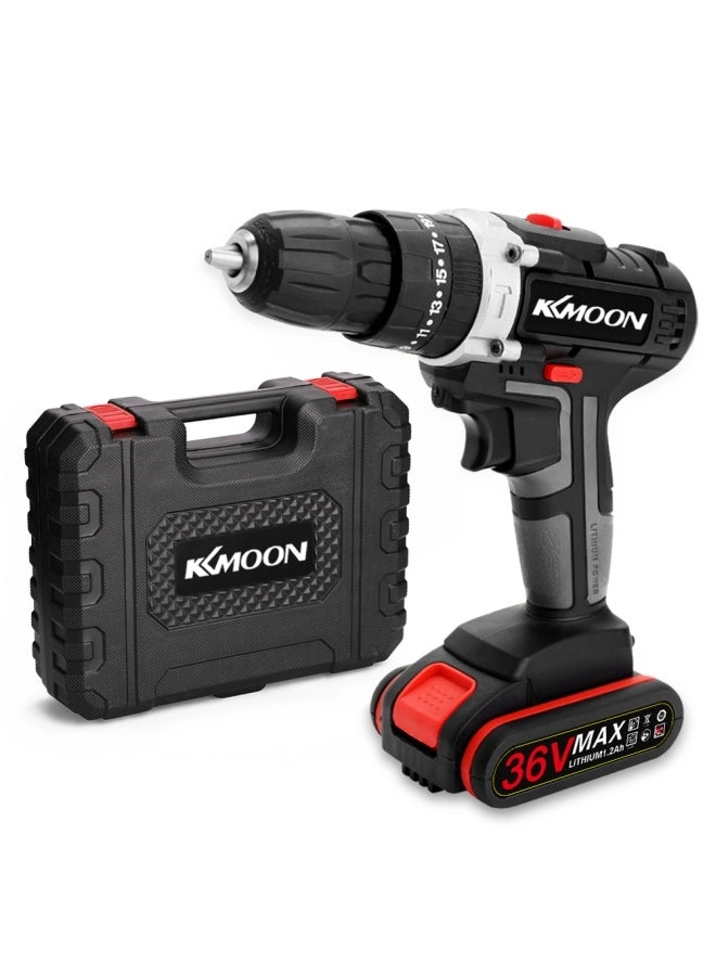 Multifunctional Electric Drill - 36V Black