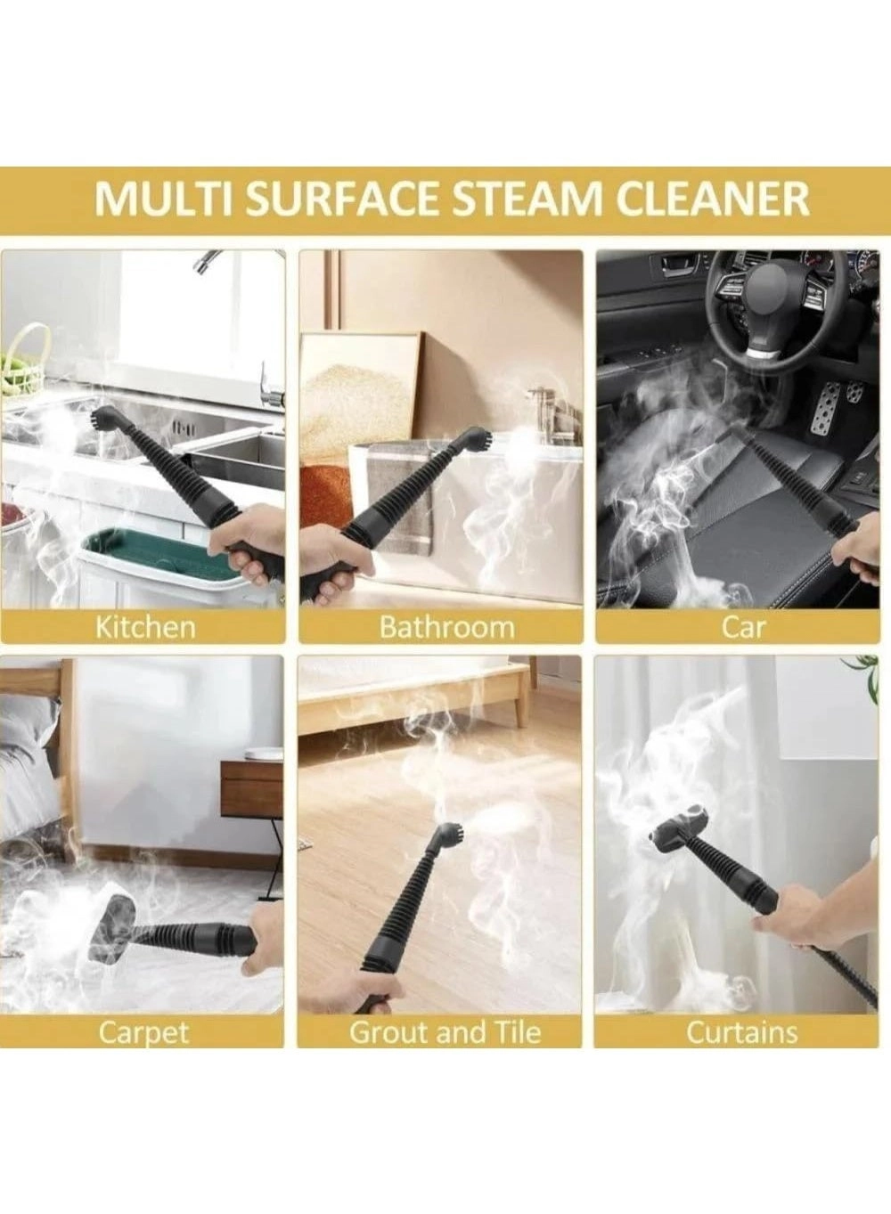 High Pressure Steam Cleaner - 350 ml