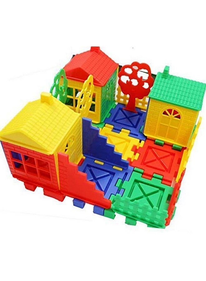 House Building Blocks - Construction 45 pcs