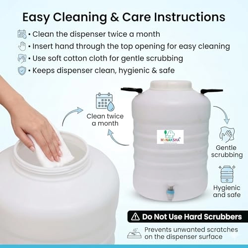 Plastic Water Dispenser - 20l/25 Litre 30 litres
