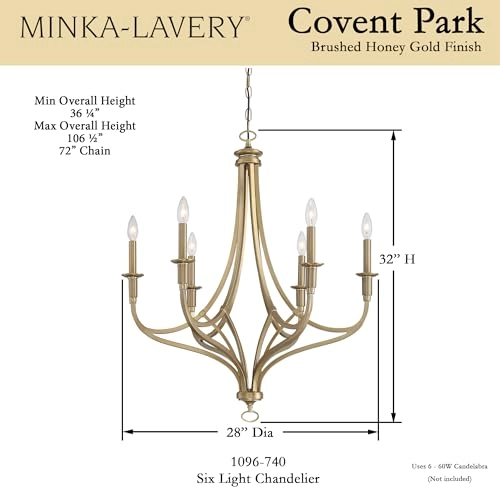 1096-740 Covent Park - 106.5" Max Adjustable Height