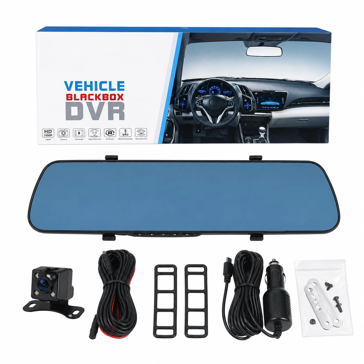 myAIMS Ltd Car Dash Camera DVR - 1080P Full HD
