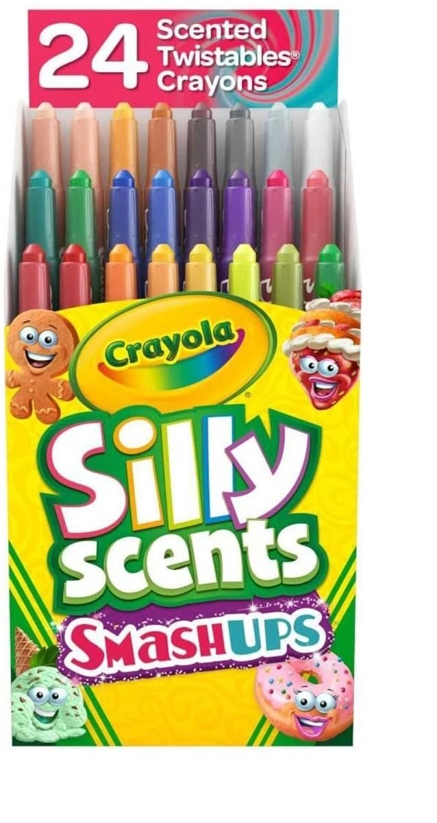 Mini Twistables Scented Smashups Crayons - 24ct