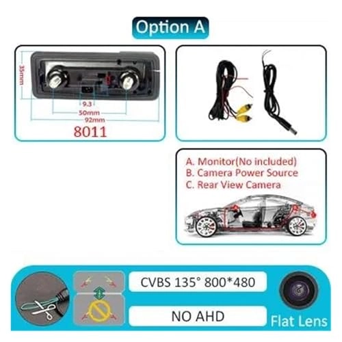 Reversing Camera - Night vision 1080p*720p