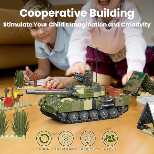 24073 Clamping Blocks Tank T-72B3 - 513 pcs