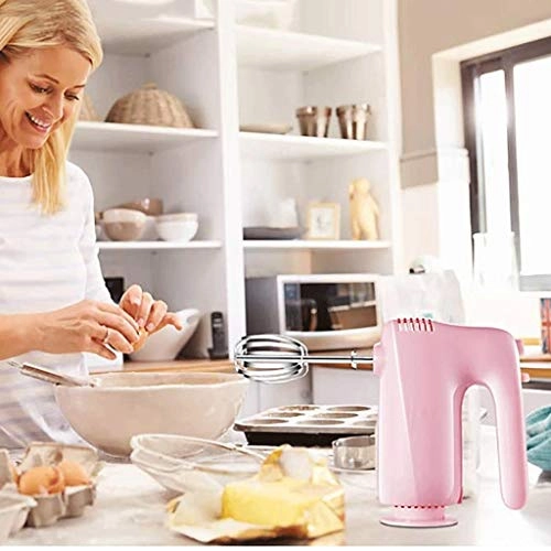 Handheld Electric Egg Beater - High Power 5-speed Turbo