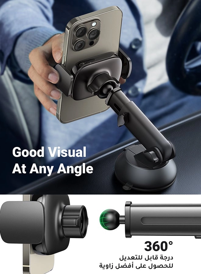 Car Phone Holder for Dashboard/Windshield