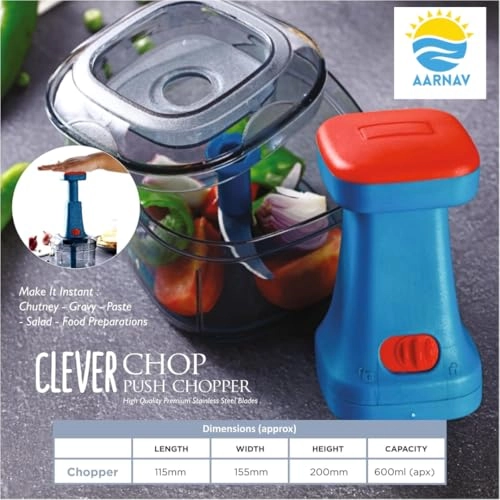 Clever Chop - 600ML 3 Blades