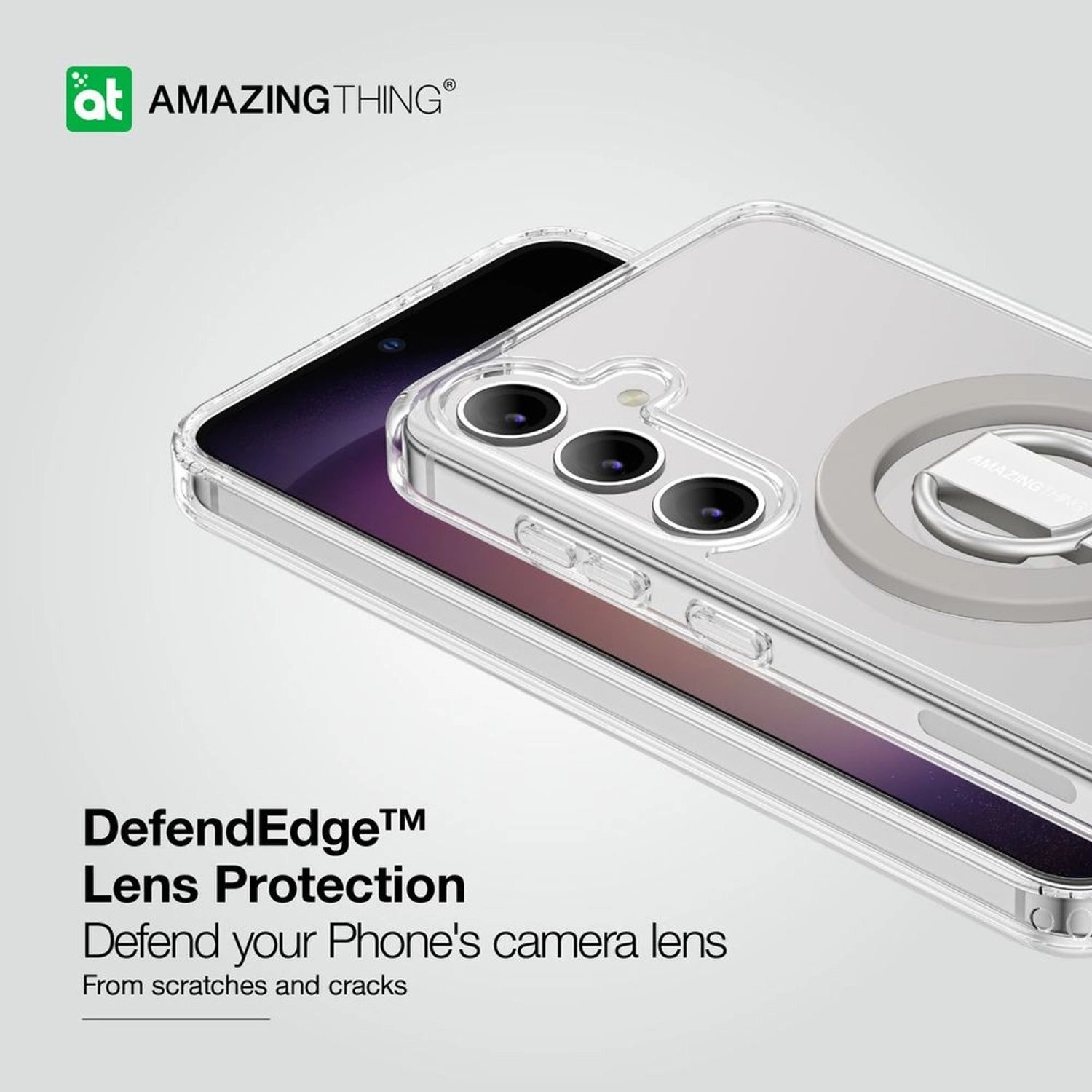 Minimal MAG Clear Case with MagSafe for Galaxy S24 Plus