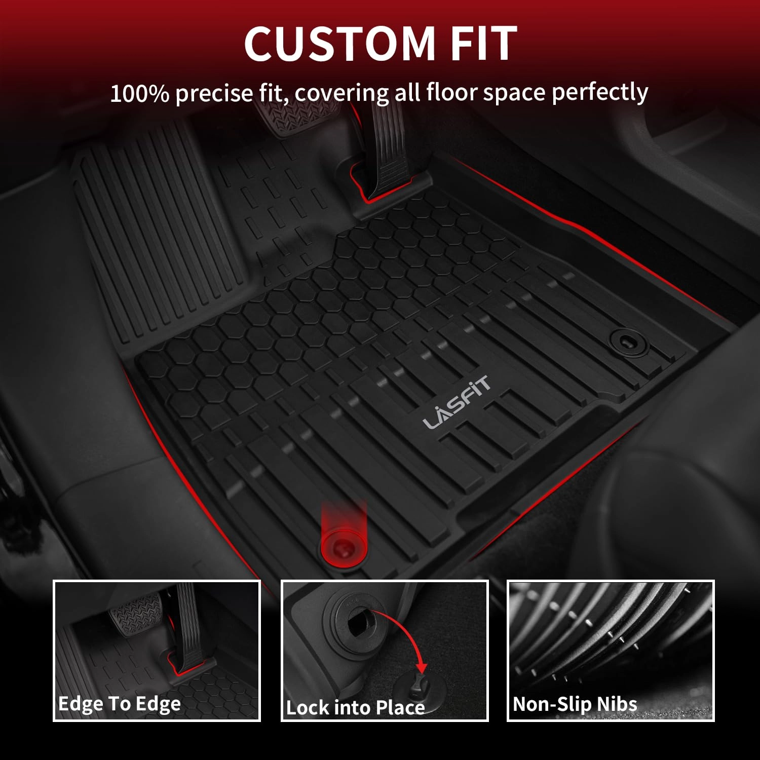 Floor Mats & Cargo Liner - Toyota Sienna 2021-2026 Front, Rear