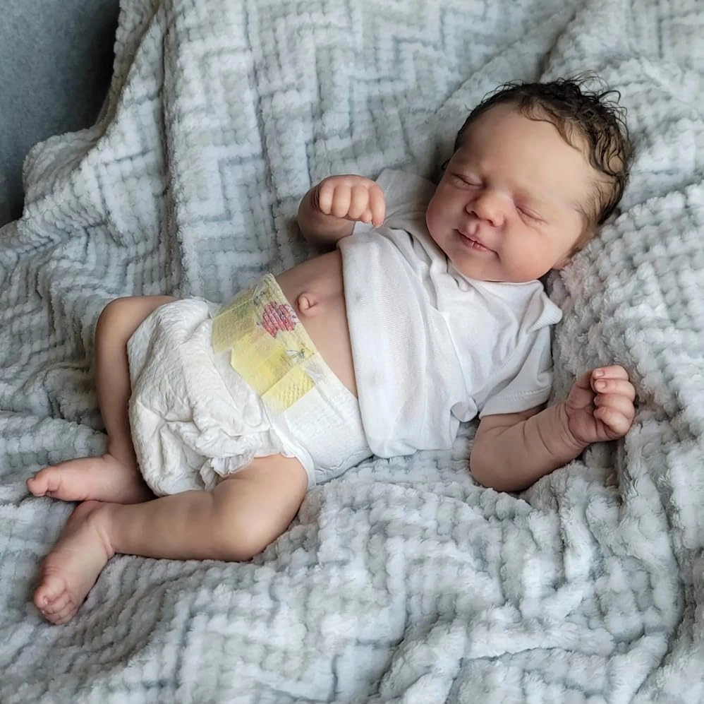 Reborn Baby Doll - 18 inch Silicone Ages 3+