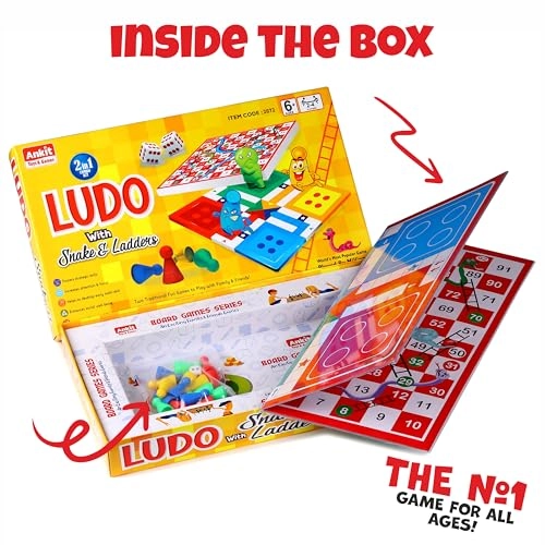 Ludo and Snake & Ladders Magnetic