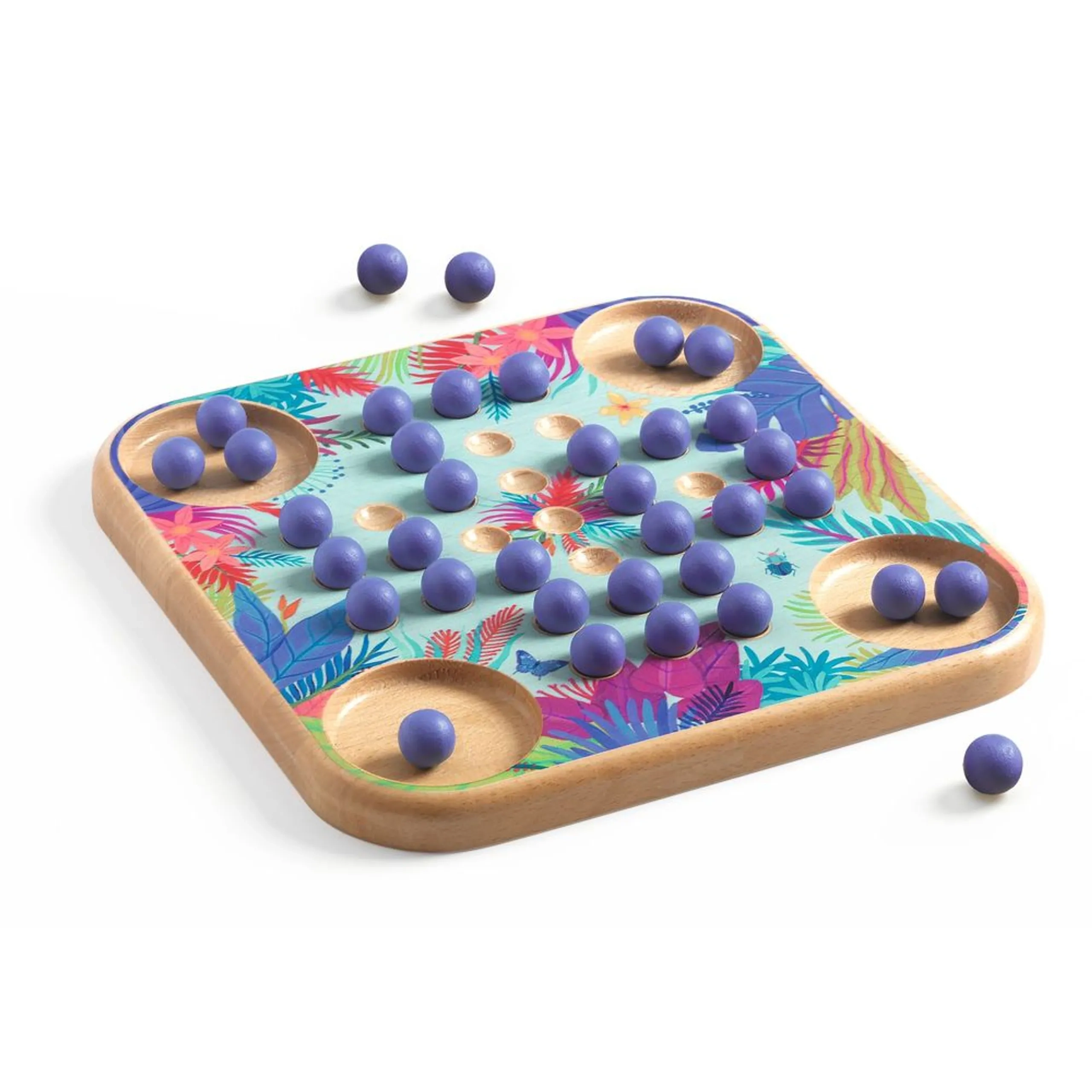 Sologic Solitaire - Wooden Multicolor