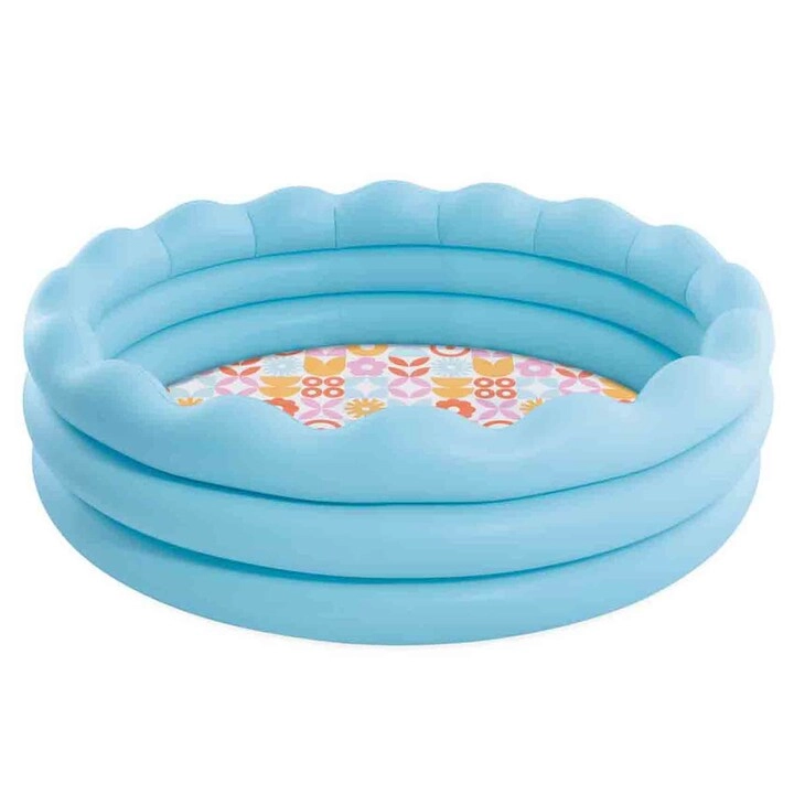 Intex Wavy Edge - Inflatable Pool Soft Padded Walls
